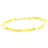 The Amber Monkey Amber Necklaces*- Polished Baroque Baltic Amber 10-11 inch Necklace, Milk POP