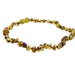 The Amber Monkey Amber Necklaces*- Polished Baroque Baltic Amber 12-13 inch Necklace, Pear POP
