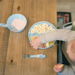 The First Years Plates & Bowls|Dishes, Utensils & Food Containers*- Bluey Baby Feeding Set, 3pc