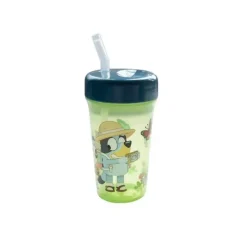 The First Years Straw, Sippy & Training Cups|Dishes, Utensils & Food Containers*- Bluey Baby Straw Cup, 12 Oz