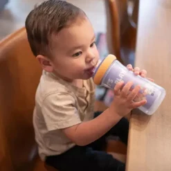 The First Years Straw, Sippy & Training Cups|Dishes, Utensils & Food Containers*- Bluey Kids Insulated Straw Cup, 2Pk