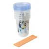 The First Years Straw, Sippy & Training Cups|Dishes, Utensils & Food Containers*- Bluey Take & Toss Straw Cup, 4Pk
