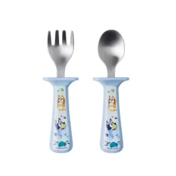 The First Years Utensils & Accessories|Dishes, Utensils & Food Containers*- Bluey Toddler Utensils 2Pk