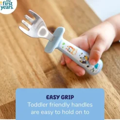 The First Years Utensils & Accessories|Dishes, Utensils & Food Containers*- Bluey Toddler Utensils 2Pk