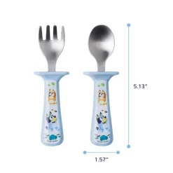 The First Years Utensils & Accessories|Dishes, Utensils & Food Containers*- Bluey Toddler Utensils 2Pk