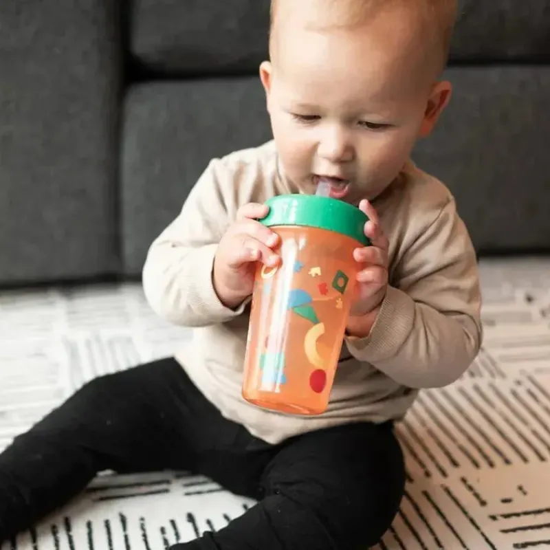 The First Years Cocomelon|Straw, Sippy & Training Cups*- Cocomelon Kids Straw Cup, 12 Oz