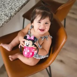 The First Years Mickey & Minnie|Straw, Sippy & Training Cups*- Disney Minnie Straw Trainer Cup, 7Oz - Pink