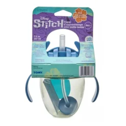 The First Years Straw, Sippy & Training Cups|Dishes, Utensils & Food Containers*- Disney Stitch 7Oz Weighted Straw Trainer Cup - 1Pk