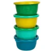 The First Years Food Jars & Snack Cups|Dishes, Utensils & Food Containers*- GreenGrown® Reusable Bowls with Lids – Toddler Snack Bowl, 4Pk