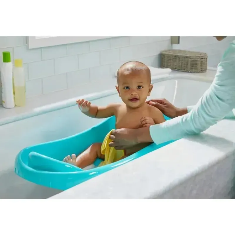The First Years Bath Tubs & Seats*- Sure Comfort® Newborn to Toddler - 3-in-1 Baby Bathtub, Blue