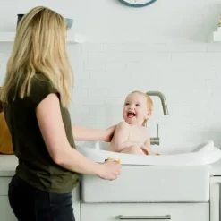 The First Years Bath Tubs & Seats*- Sure Comfort® Newborn to Toddler - 3-in-1 Baby Bathtub, White
