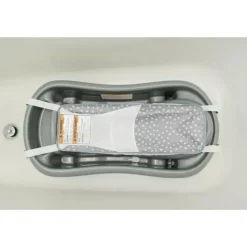 The First Years Bath Tubs & Seats*- Sure Comfort® Newborn to Toddler - 3-in-1 Baby Bathtub, Grey