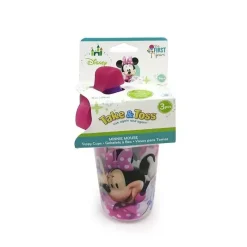 Tomy Mickey & Minnie|Straw, Sippy & Training Cups*The First Years Disney Minnie Mouse Take & Toss Sippy, 10 oz, 3-Pack