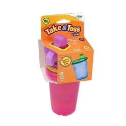 Tomy Straw, Sippy & Training Cups|Dishes, Utensils & Food Containers*The First Years Take & Toss Spill-Proof Cups, 10 oz, 5-Pack, Colors May Vary