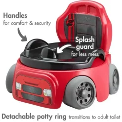 Tomy Potty Seats*The First Years Training Wheels Racer Potty