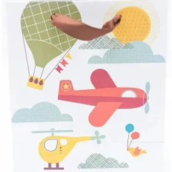 The Gift Wrap Company Gift Wrap*Things Go By Air Gift Bags,1 ct
