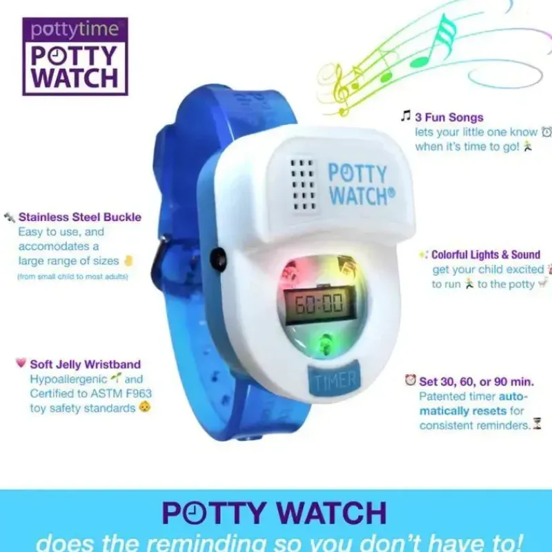 Potty Time Cool Baby Products|Potty Training*The Original Potty Watch Purple