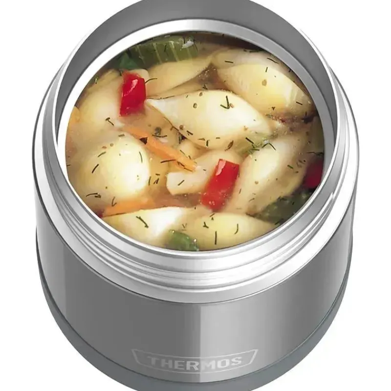 Thermos Food Jars & Snack Cups|Dishes, Utensils & Food Containers*- 10 Oz. Food Jar Stainless Steel Funtainer, Grey