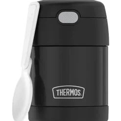 Thermos Food Jars & Snack Cups|Dishes, Utensils & Food Containers*- 10 Oz. Food Jar Stainless Steel Funtainer, Matte Black