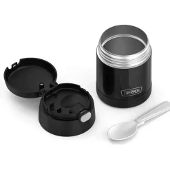 Thermos Food Jars & Snack Cups|Dishes, Utensils & Food Containers*- 10 Oz. Food Jar Stainless Steel Funtainer, Matte Black