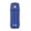 Thermos Water Bottle|Dishes, Utensils & Food Containers*- 16 Oz Plastic Funtainer® Hydration Bottle With Spout Lid, Blueberry