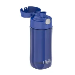 Thermos Water Bottle|Dishes, Utensils & Food Containers*- 16 Oz Plastic Funtainer® Hydration Bottle With Spout Lid, Blueberry