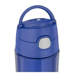 Thermos Water Bottle|Dishes, Utensils & Food Containers*- 16 Oz Plastic Funtainer® Hydration Bottle With Spout Lid, Blueberry