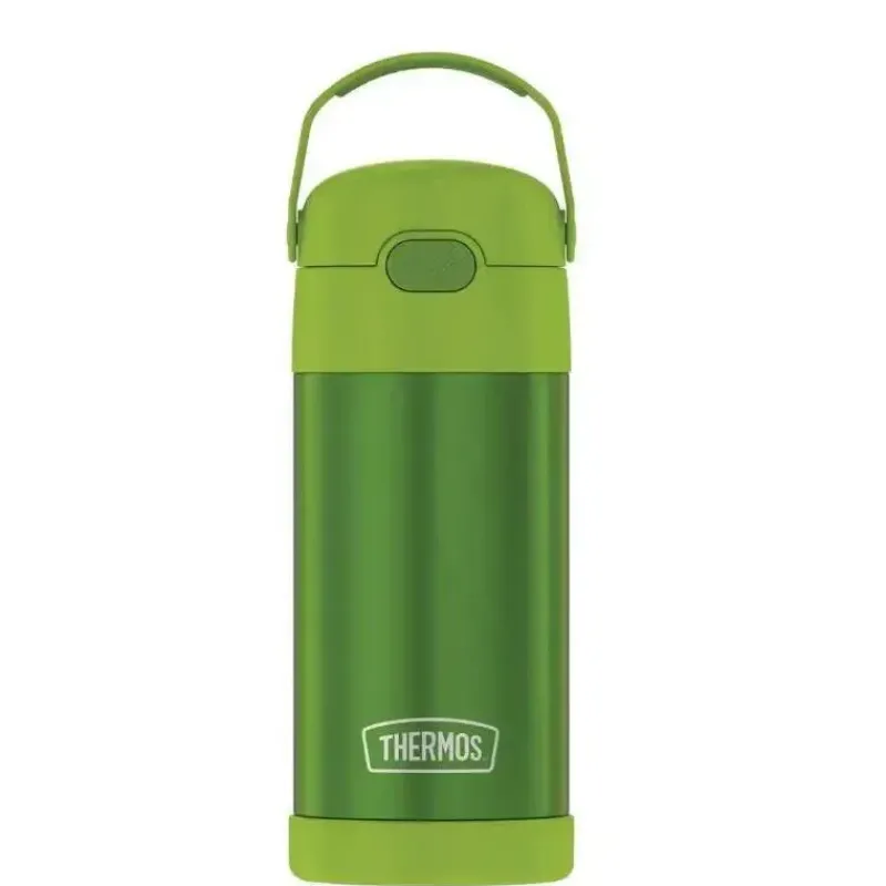Thermos Insulated Cups|Dishes, Utensils & Food Containers*- 12 Oz. Stainless Steel Non-Licensed Funtainer® Bottle, Lime