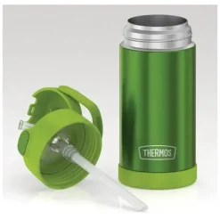 Thermos Insulated Cups|Dishes, Utensils & Food Containers*- 12 Oz. Stainless Steel Non-Licensed Funtainer® Bottle, Lime