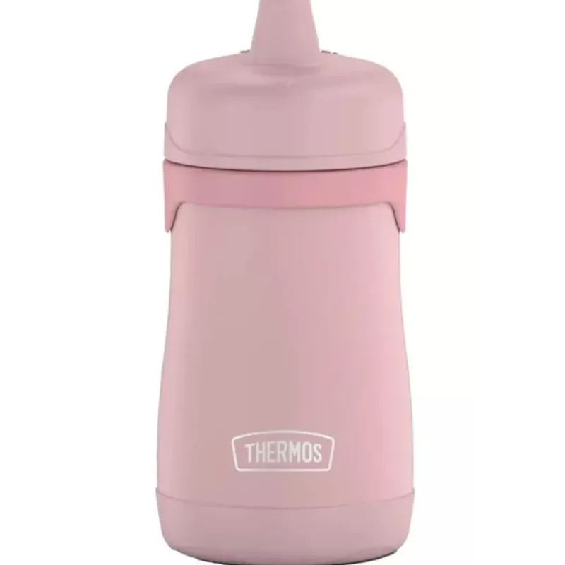 Thermos Straw, Sippy & Training Cups|Dishes, Utensils & Food Containers*- 10 Oz. Stainless Steel Sippy Cup W/O Handles, Rose