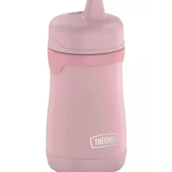 Thermos Straw, Sippy & Training Cups|Dishes, Utensils & Food Containers*- 10 Oz. Stainless Steel Sippy Cup W/O Handles, Rose