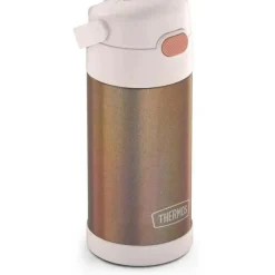 Thermos Water Bottle|Dishes, Utensils & Food Containers*- 12 Oz. Stainless Steel Non-Licensed Funtainer® Bottle, Rose Gold