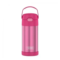 Thermos Insulated Cups|Dishes, Utensils & Food Containers*- 12 Oz. Stainless Steel Non-Licensed Funtainer® Bottle, Pink