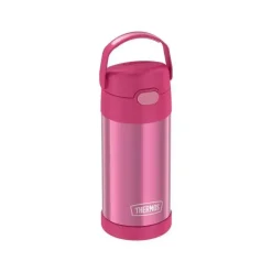 Thermos Insulated Cups|Dishes, Utensils & Food Containers*- 12 Oz. Stainless Steel Non-Licensed Funtainer® Bottle, Pink