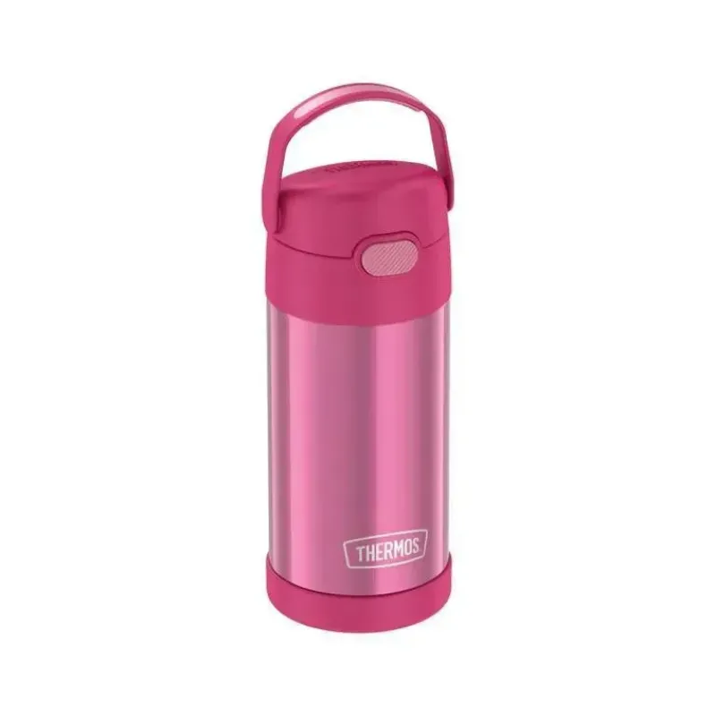 Thermos Insulated Cups|Dishes, Utensils & Food Containers*- 12 Oz. Stainless Steel Non-Licensed Funtainer® Bottle, Pink