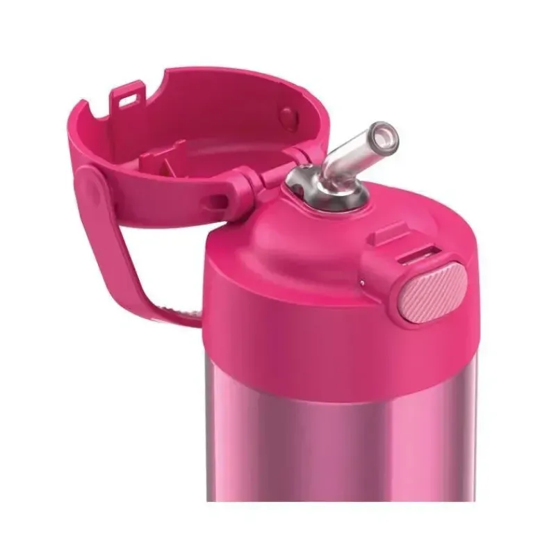 Thermos Insulated Cups|Dishes, Utensils & Food Containers*- 12 Oz. Stainless Steel Non-Licensed Funtainer® Bottle, Pink