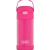 Thermos Water Bottle|Dishes, Utensils & Food Containers*- 12 Oz. Stainless Steel Non-Licensed Funtainer® Bottle, Pink