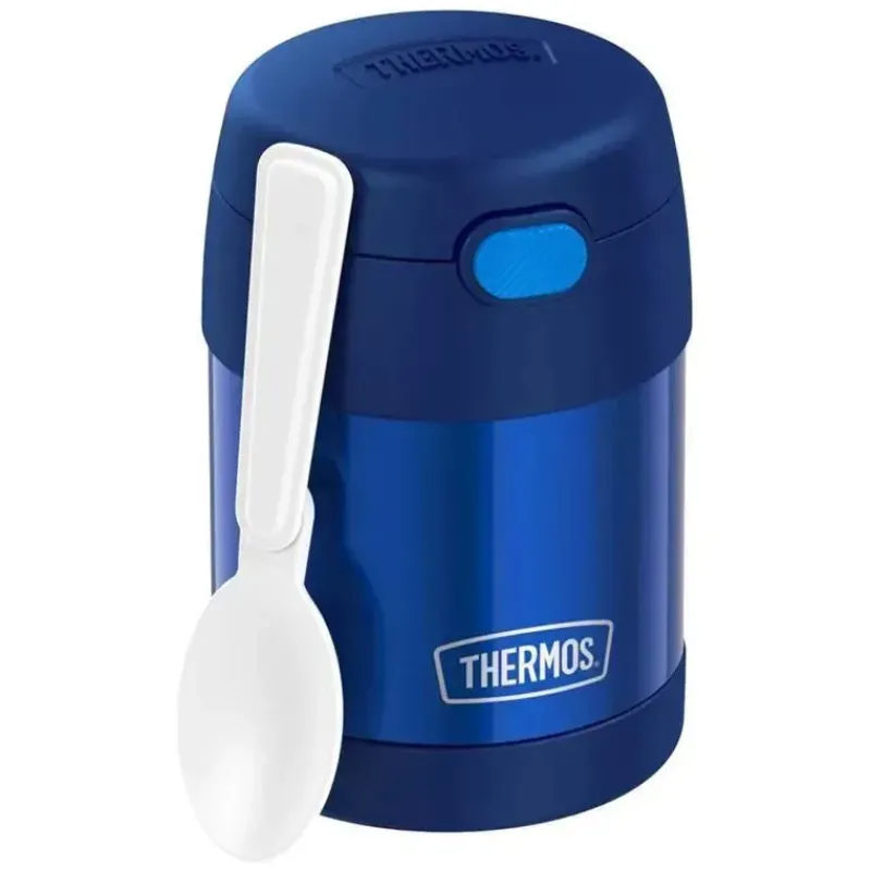 Thermos Insulated Cups|Dishes, Utensils & Food Containers*- 10 Oz. Stainless Steel Funtainer® Food Jar, Navy
