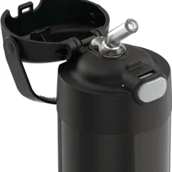 Thermos Insulated Cups|Dishes, Utensils & Food Containers*- 12 Oz. Stainless Steel Funtainer Bottle, Matte Black