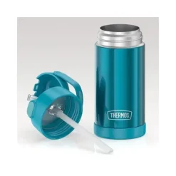 Thermos Insulated Cups|Dishes, Utensils & Food Containers*- 12 Oz. Stainless Steel Non-Licensed Funtainer® Bottle, Teal