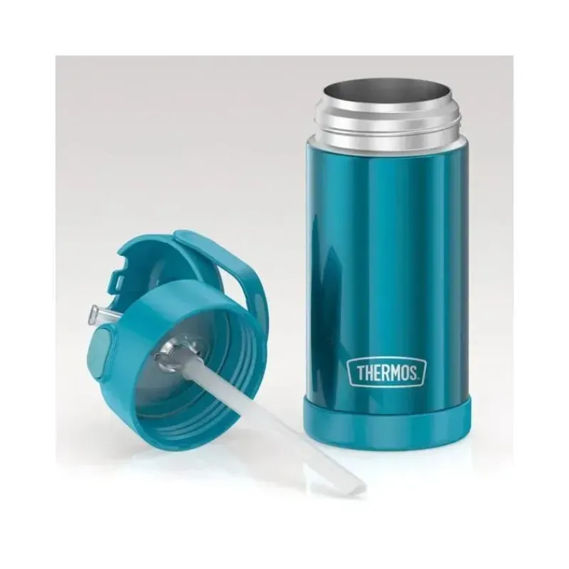 Thermos Insulated Cups|Dishes, Utensils & Food Containers*- 12 Oz. Stainless Steel Non-Licensed Funtainer® Bottle, Teal