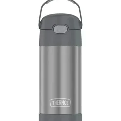Thermos Insulated Cups|Dishes, Utensils & Food Containers*- 12 Oz. Stainless Steel Funtainer Bottle, Grey