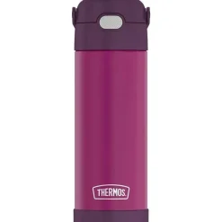 Thermos Insulated Cups|Dishes, Utensils & Food Containers*- Funtainer 16 Oz Stainless Steel Vacuum Insulated Bottle, Red Violet