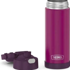 Thermos Insulated Cups|Dishes, Utensils & Food Containers*- Funtainer 16 Oz Stainless Steel Vacuum Insulated Bottle, Red Violet