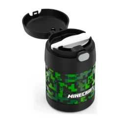 Thermos Food Jars & Snack Cups|Dishes, Utensils & Food Containers*- Funtrainer 10Oz Licensed Stainless Steel Food Jar, Minecraft