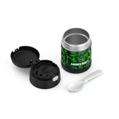 Thermos Food Jars & Snack Cups|Dishes, Utensils & Food Containers*- Funtrainer 10Oz Licensed Stainless Steel Food Jar, Minecraft