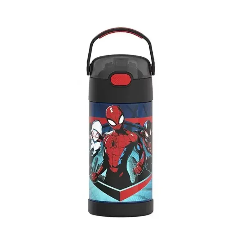 Thermos Super Heroes|Insulated Cups*- Funtrainer 12Oz Licensed Stainless Steel Bottle, Spider-Man
