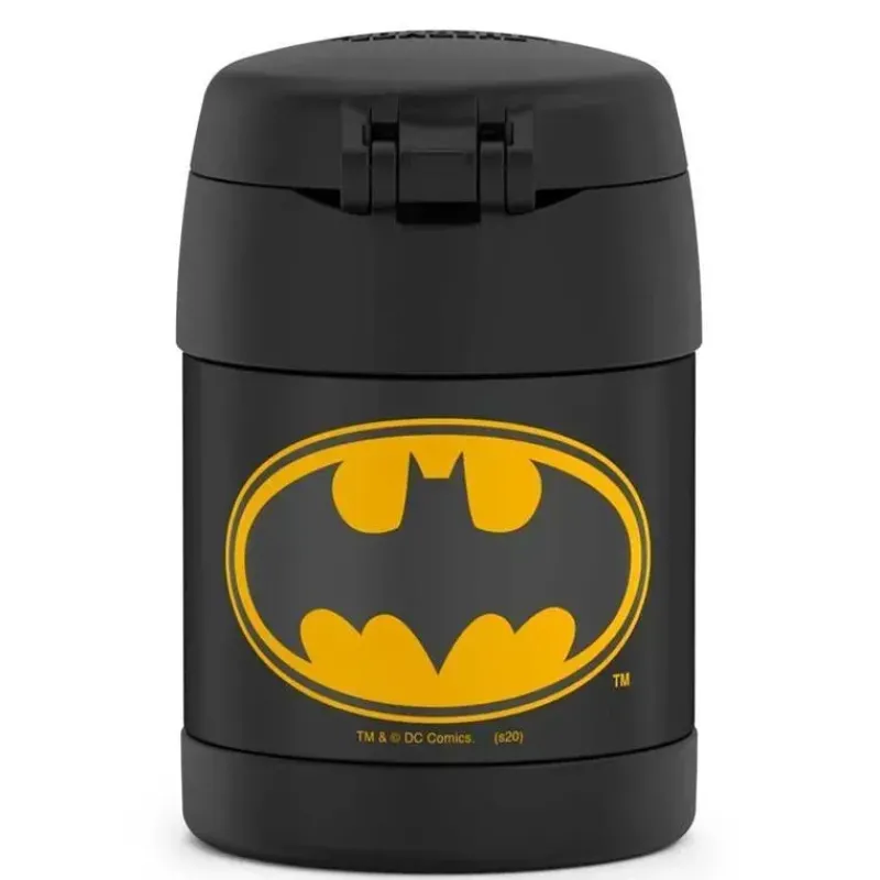Thermos Super Heroes|Food Jars & Snack Cups*- Insulated Food Jar With Spoon 10Oz Batman