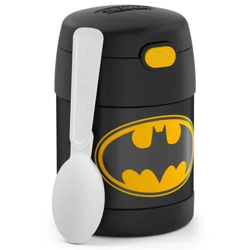 Thermos Super Heroes|Food Jars & Snack Cups*- Insulated Food Jar With Spoon 10Oz Batman