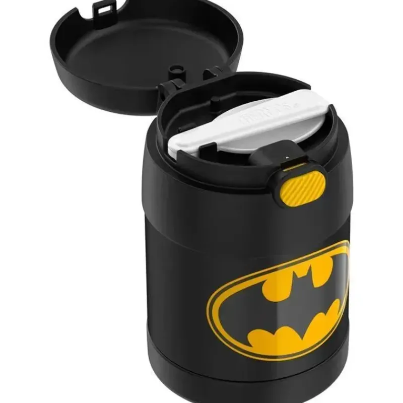 Thermos Super Heroes|Food Jars & Snack Cups*- Insulated Food Jar With Spoon 10Oz Batman